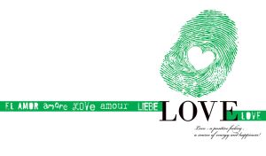 Love Print | Expressive Vibrant Art on White