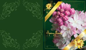 Spring framed hyacinth