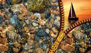 Pebbles & Sails | Unzipped Sailboat Sunsets