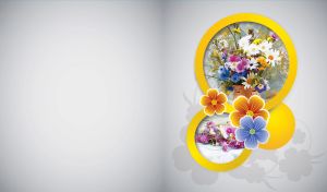 Nature's Round Miniatures | Miniature Nature Scenes in Bold Frames on Grey