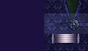 Cross-shaped silver brooch inlaid with sapphires