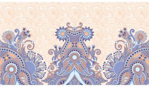 Batik Symmetry | Intricate Ornaments in Pastel Hues
