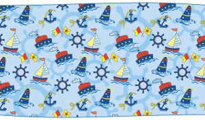 Nautical Adventures & Princess | Seamless Kids' Patterns in Pastel Tones