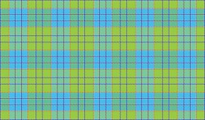 Light green and light blue scottish plaid seamless pattern