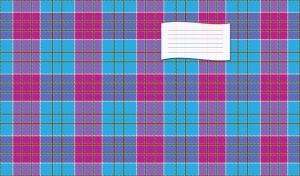 Light navy and purple scottish plaid seamless pattern