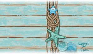 Summer Sea Travel | Marine Moods on Weathered Boardwalks