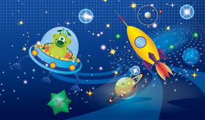 Cosmic Journeys | Rockets Among Stellar Wonders