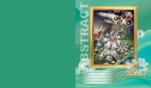 Abstract flower-spaceship sends up a swarm of fractal satellites into the universe