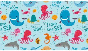 Joyful Creatures | Vibrant Seamless Animal Patterns at Play