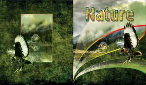 Nature's Feathered Flights | Majestic Birds against Artistic Landscape