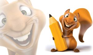 3D Little Animals | Animated Creatures Isolated on White with Enlarged Duplex