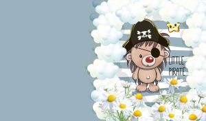 Baby Animals | Adorable Creatures Framed in Clouds and Daisies