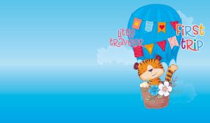 Little Travelers | Animated Animals in Air and Sea Adventure on Light Blue