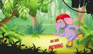 We Are Moving | Cartoon Animals on Roller Adventures