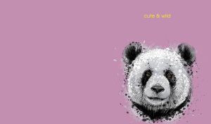 Cute & Wild | Animal head illustrations on mono backgrounds