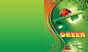 Nature's Harmony | Creatures and Blooms on a Green Canvas