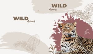Wild Animals | Nature's Brushstroke Symphony