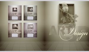 Boreal Owl by Calvin Nicholls in an olive-green sepia hall of an art gallery