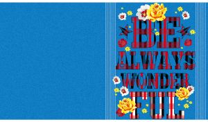 Denim Quotes | Bold Expressions on Textured Monochrome Canvas