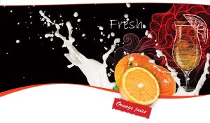 Fresh | Art-Inspired Cocktail Designs & Juicy Fruits on Black & White