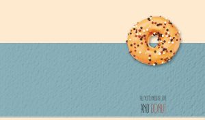 All You Need is Love and Sweets | on a Dual-Color Backgrounds