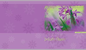 Tiny Blooms | Delicate Flowers with Rough-Textured Edges in Miniature