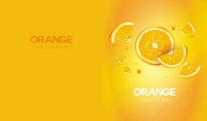 Fruity Delights in Motion | Against vibrant mono backgrounds