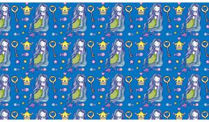 Mermaids & Princesses | Seamless Cartoon Patterns in Fantastical Realms