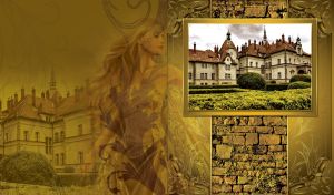 Architectural Masterpiece | Old Castles and Elegant Women on Art Monochromes