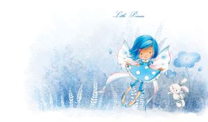 Little Princess | Magical Fairy Drawings in Pastel Forests