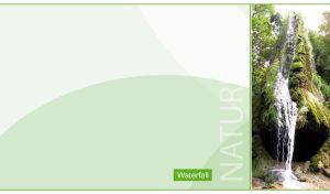 Nature | Delicate Half-Frame Landscapes on Pastel Backsrops