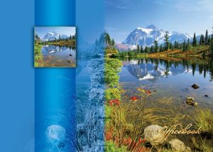 Nature's Harmony | Rivers, Valleys, and Blooms | With Side Miniature