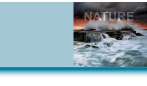 Seascape of a storm on the rocks under black clouds on a pastel teal background