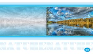 Reflections | Nature Views on Pastel & White