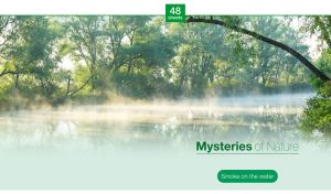 Mysteries of Nature | Pastel Waters Shrouded in Fog