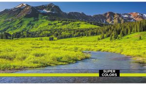 Super Colors | Water & Mountains Through Changing Seasons