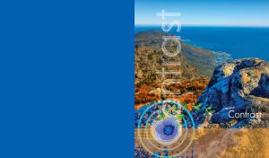 Contrast | Vibrant Nature Sceneries against decorated backdrop