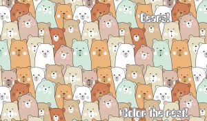 Color It | Playful Animal Illustrations in Seamless Patterns