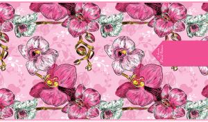 Blossom Fancies | Elegant Hand-Drawn Flowers on Pastel Wallpapers