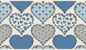 Patchwork Hearts & Chevrons | Seamless Patterns