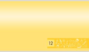 Yellow gradient backdrop with school subject icon set