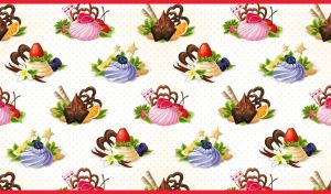 Sweet Symphony | Dessert Patterns in Seamless Pastel Wallpaper