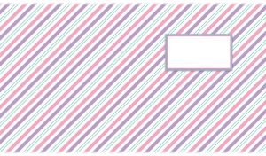 A seamless pattern of oblique lines in soft pastel colors on white