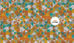 Mosaic Pattern | Seamless Mandala Backgrounds