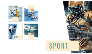 American football player holding the duke against a white backdrop