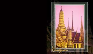 Civilization | Framed Day and Night City Visions on a Black Canvas