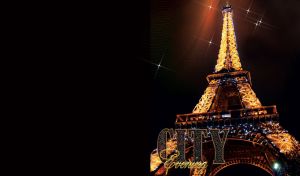 Evening CITY | Illuminated Nightscapes on Black