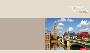 Famous Town | Iconic European Landmarks on Pastel Beige & Grey