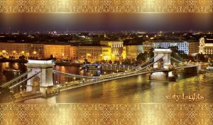 City Lights | Golden Laced Cityscapes Bathed in Urban Glow