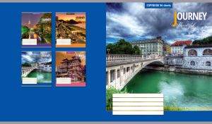 Wonderful journey to the famous Dragon Bridge in Ljubljana on blue